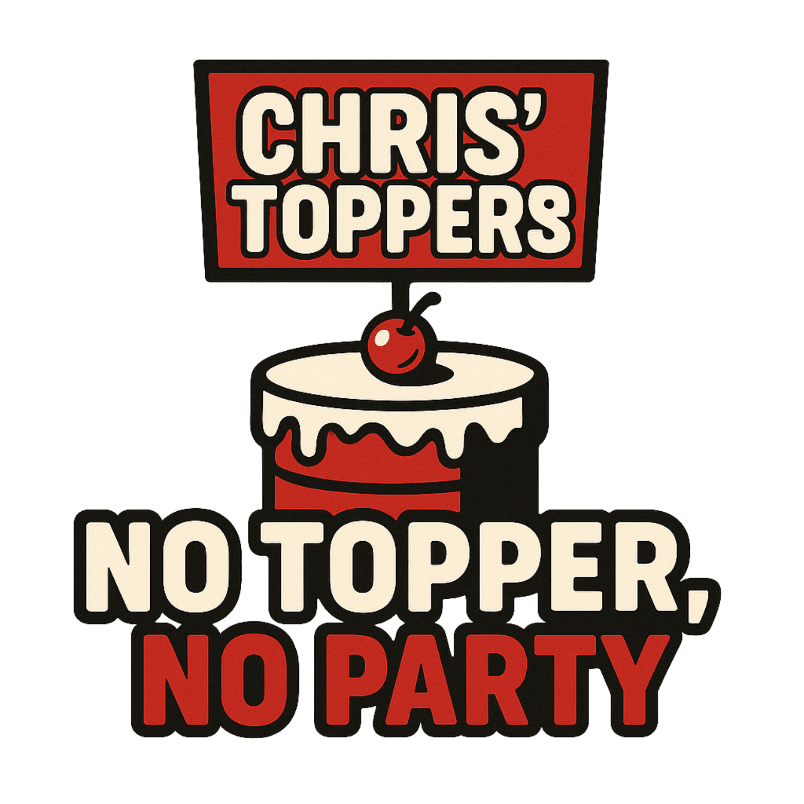 Chris' Toppers logo